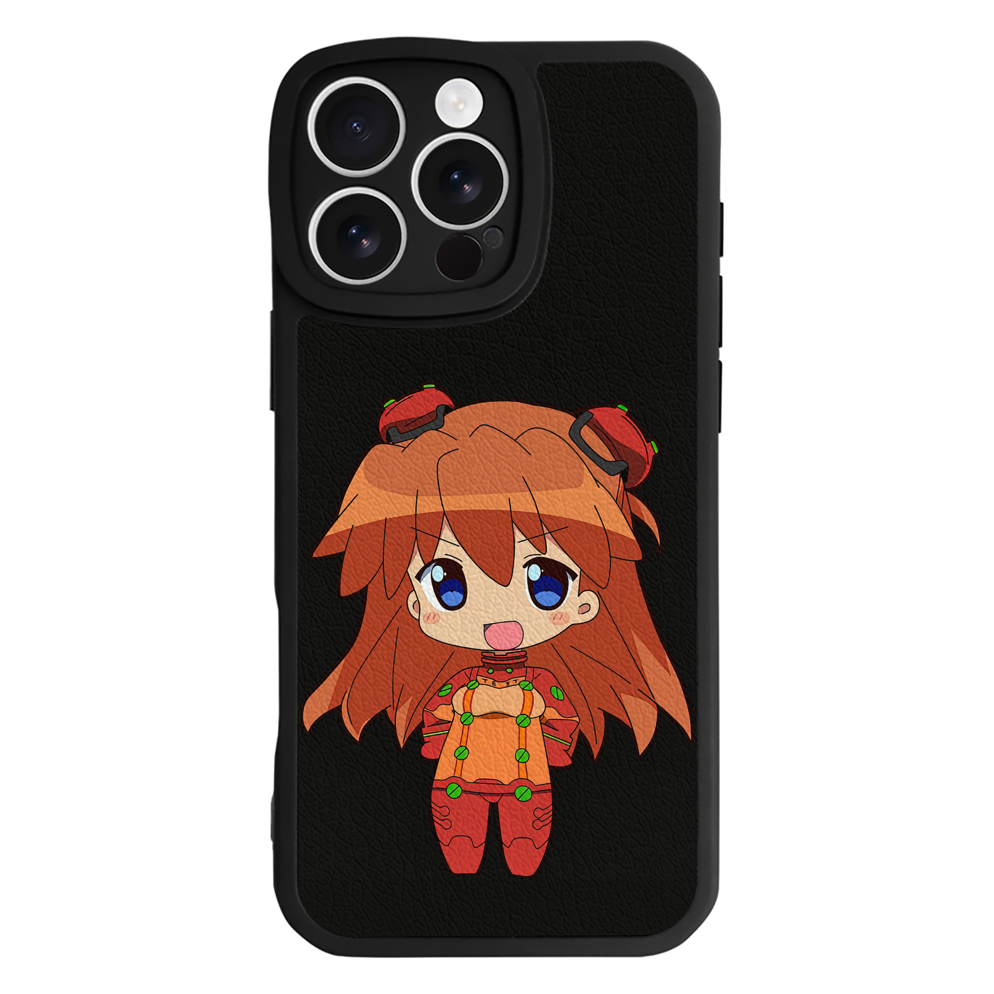（画像用） EVA 新世紀エヴァンゲリオン 【iPhone 16シリーズ対応】シリコンスマホケース（レザー調） 材質：シリコン
